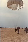 Parachuteist Landing Fall